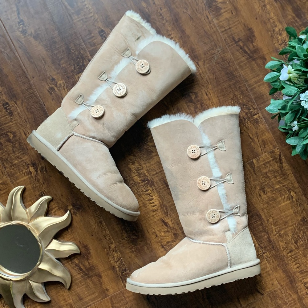 UGG boots with buttons